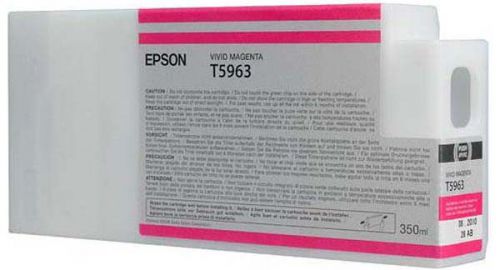 Epson Inkjet Cartridge T5963 Vivid Magenta 350ml C13t596300 Fusion Office