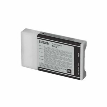 Epson Inkjet Cartridge T6031 Black 220ml C13t603100 Fusion Office