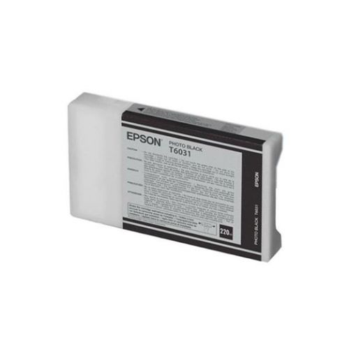 Epson Inkjet Cartridge T6031 Black 220ml C13t603100 Fusion Office