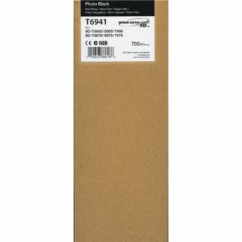 Epson Inkjet Cartridge T6941 Black 700ml C13t694100 Fusion Office