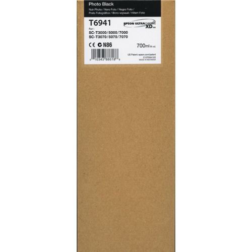 Epson Inkjet Cartridge T6941 Black 700ml C13t694100 Fusion Office