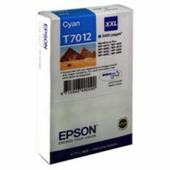 Epson Inkjet Cartridge T7012 Cyan 34ml C13t701240 Pyramids Fusion Office