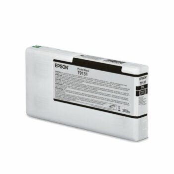 Epson Inkjet Cartridge T9131 Photo Black 200ml C13t913100 Fusion Office