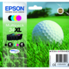 Epson Inkjet Cartridges 34xl Black Colour Multipack C13t34764010 Golf Ball Fusion Office