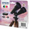 Epson Inkjet Cartridges 502 4 Colour Mutipack C13t02v64010 Fusion Office