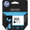 Hewlett Packard Hp Inkjet Cartridge 303 Black 4ml T6n02ae Fusion Office