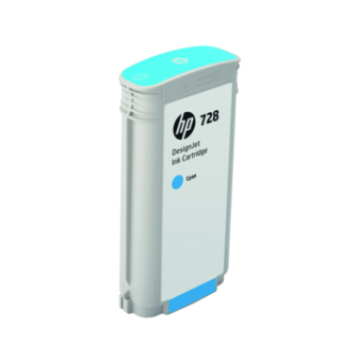 Hewlett Packard Hp Inkjet Cartridge 728 Cyan 130ml F9j67a Fusion Office
