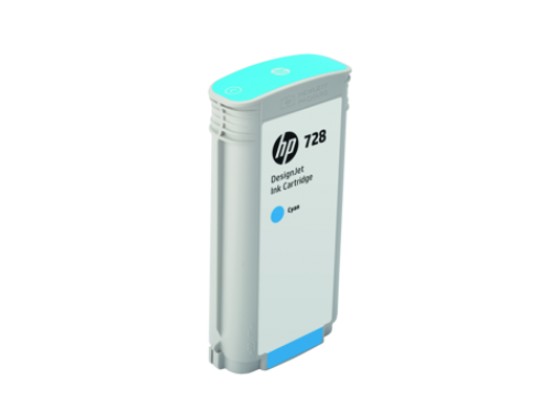Hewlett Packard Hp Inkjet Cartridge 728 Cyan 130ml F9j67a Fusion Office