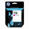 Hewlett Packard Hp Inkjet Cartridge 728 Magenta 130ml F9j66a Fusion Office