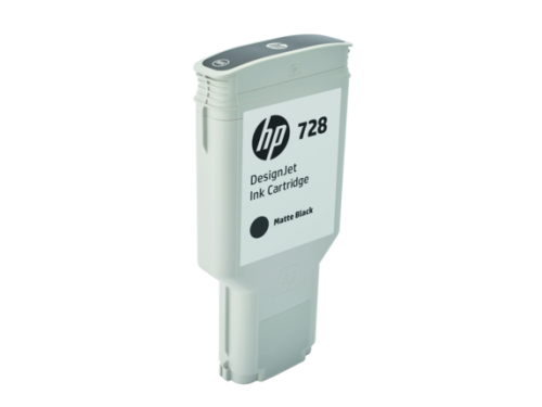 Hewlett Packard Hp Inkjet Cartridge 728 Matte Black 300ml F9j68a Fusion Office