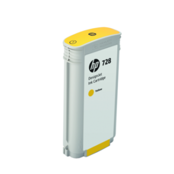 Hewlett Packard Hp Inkjet Cartridge 728 Yellow 130ml F9j65a Fusion Office