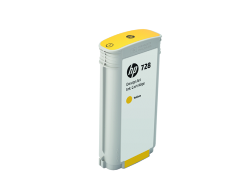 Hewlett Packard Hp Inkjet Cartridge 728 Yellow 130ml F9j65a Fusion Office