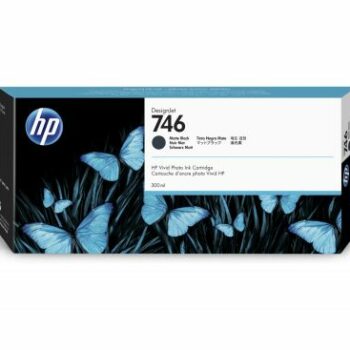 Hewlett Packard Hp Inkjet Cartridge 746 Matte Black 300ml P2v83a Fusion Office