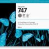 Hewlett Packard Hp Inkjet Cartridge 747 Grey 300ml P2v86a Fusion Office