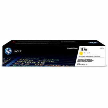 Hewlett Packard Hp Laser Toner Cartridge 117a Yellow W2072a Fusion Office
