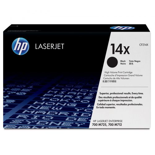 Hewlett Packard Hp Laser Toner Cartridge 14x Black Cf214x Fusion Office