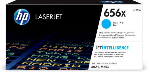 Hewlett Packard Hp Laser Toner Cartridge 656x Cyan Cf461x Fusion Office