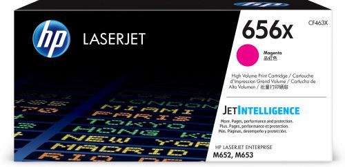 Hewlett Packard Hp Laser Toner Cartridge 656x Magenta Cf463x Fusion Office