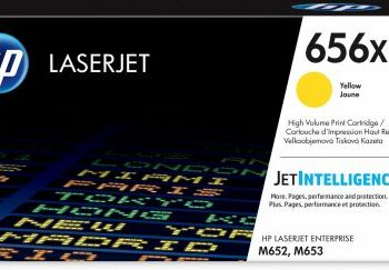 Hewlett Packard Hp Laser Toner Cartridge 656x Yellow Cf462x Fusion Office