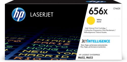 Hewlett Packard Hp Laser Toner Cartridge 656x Yellow Cf462x Fusion Office