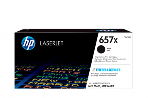 Hewlett Packard Hp Laser Toner Cartridge 657x Black Cf470x Fusion Office