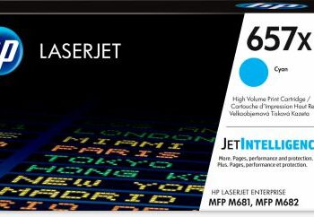 Hewlett Packard Hp Laser Toner Cartridge 657x Cyan Cf471x Fusion Office