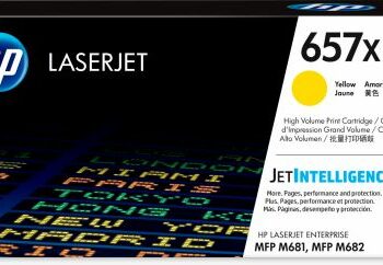 Hewlett Packard Hp Laser Toner Cartridge 657x Yellow Cf472x Fusion Office