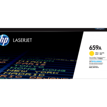 Hewlett Packard Hp Laser Toner Cartridge 659a Yellow W2012a Fusion Office