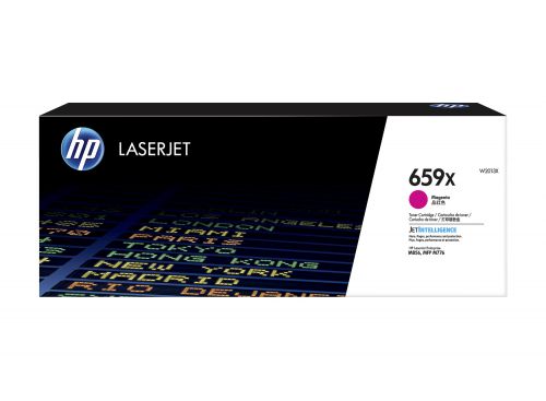 Hewlett Packard Hp Laser Toner Cartridge 659x Magenta W2013x Fusion Office