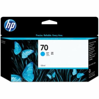 Hp 70 Cyan Ink Cartridge C9452a Fusion Office