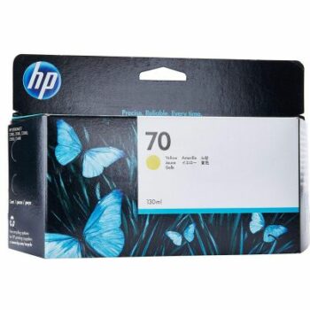 Hp 70 Yellow Ink Cartridge C9454a Fusion Office
