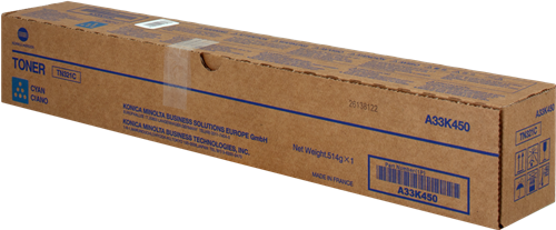 Konica Minolta Laser Toner Cartridge Tn321c Cyan A33k450 Fusion Office