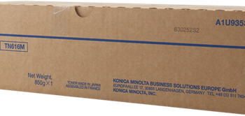 Konica Minolta Laser Toner Cartridge Tn616m Magenta A1u9353 Fusion Office