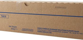 Konica Minolta Laser Toner Cartridge Tn616y Yellow A1u9253 Fusion Office
