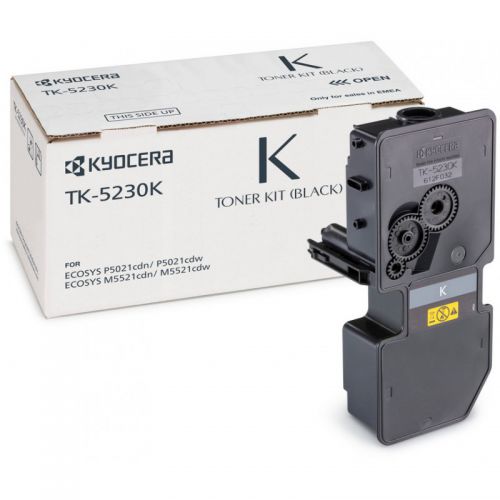 Kyocera Laser Toner Cartridge Tk 5230k Black 1t02r90nl0 Fusion Office