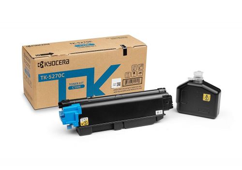 Kyocera Laser Toner Cartridge Tk 5270c Cyan 1t02tvcnl0 Fusion Office