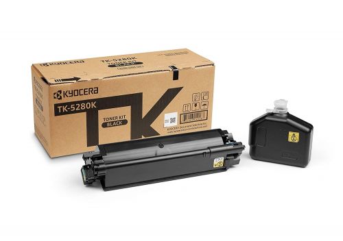 Kyocera Laser Toner Cartridge Tk 5280k Black 1t02tw0nl0 Fusion Office