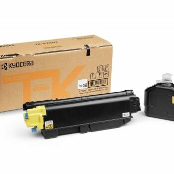 Kyocera Laser Toner Cartridge Tk 5280y Yellow 1t02twanl0 Fusion Office