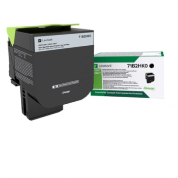 Lexmark Laser Toner Cartridge Black 71b2hk0 Fusion Office