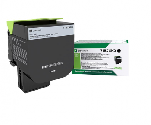 Lexmark Laser Toner Cartridge Black 71b2xk0 Fusion Office