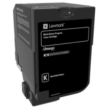 Lexmark Laser Toner Cartridge Black 74c20k0 Fusion Office