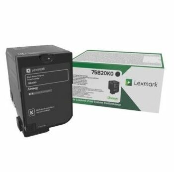 Lexmark Laser Toner Cartridge Black 75b20k0 Fusion Office