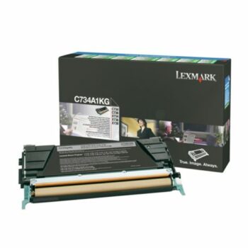 Lexmark Laser Toner Cartridge Black C734a1kg Fusion Office