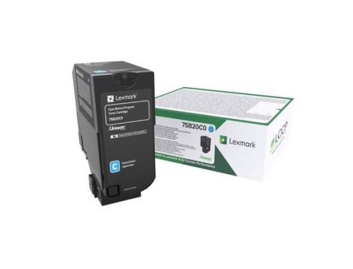 Lexmark Laser Toner Cartridge Cyan 75b20c0 Fusion Office