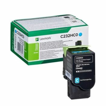 Lexmark Laser Toner Cartridge Cyan C232hc0 Fusion Office
