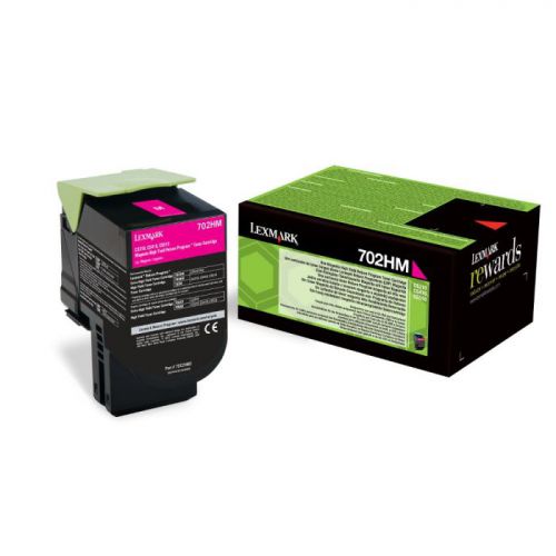 Lexmark Laser Toner Cartridge Magenta 70c2hm0 Fusion Office