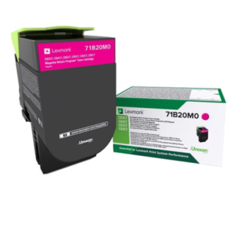 Lexmark Laser Toner Cartridge Magenta 71b20m0 Fusion Office