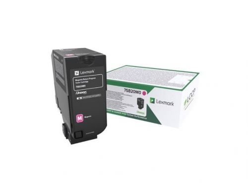 Lexmark Laser Toner Cartridge Magenta 75b20m0 Fusion Office