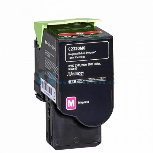 Lexmark Laser Toner Cartridge Magenta C2320m0 Fusion Office