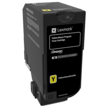 Lexmark Laser Toner Cartridge Yellow 74c20y0 Fusion Office